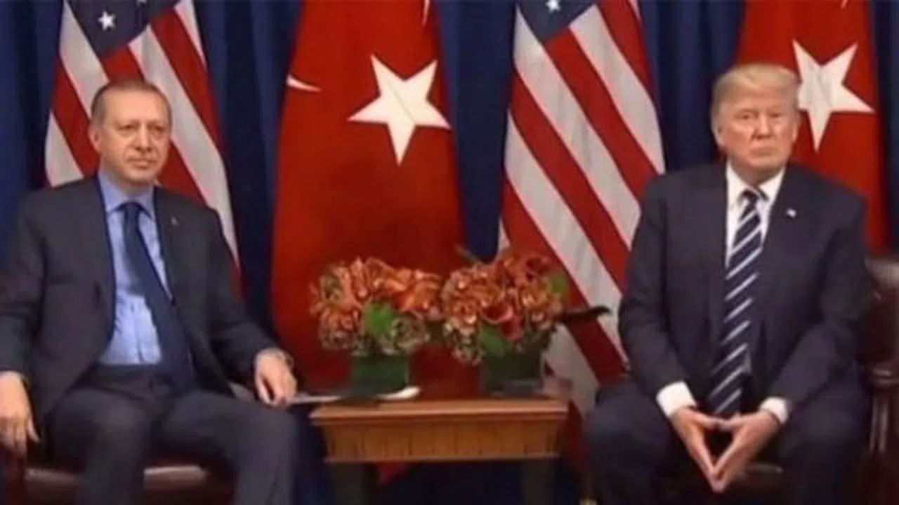 Cumhurbaşkanı Erdoğan ve ABD Başkanı Trump görüşmesi başladı