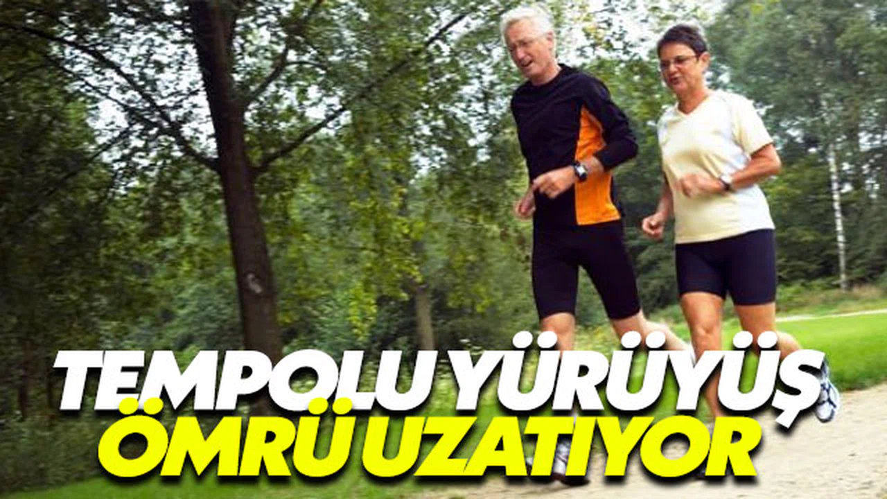 Tempolu yürüyüş ömrünüze 4 yıl katıyor