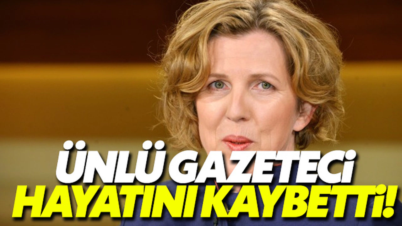 Ünlü Alman gazeteci fırtınada öldü