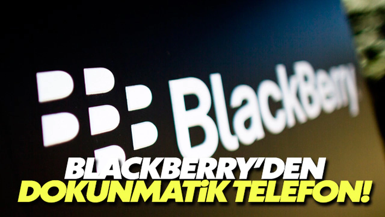 BlackBerry yeni telefonunu tanıttı