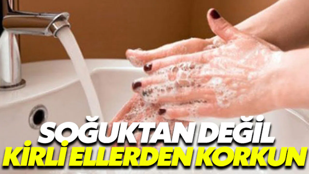 Ellerinizi bol bol yıkayarak hastalıklardan korunabilirsiniz