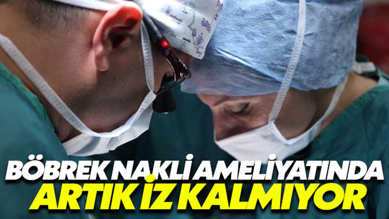 Böbrek naklinde vajinal yöntem sayesinde artık ameliyatlar izsiz sonuçlanıyor