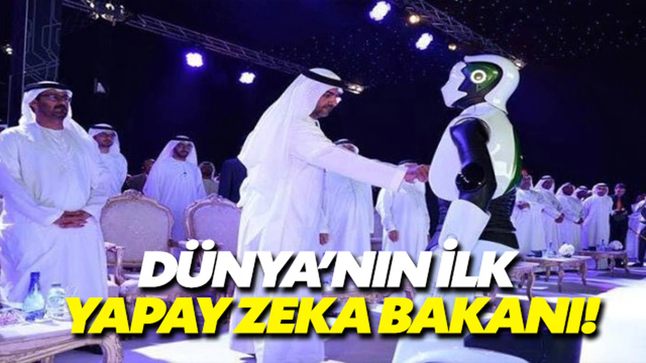 Dünyanın ilk yapay zeka bakanı