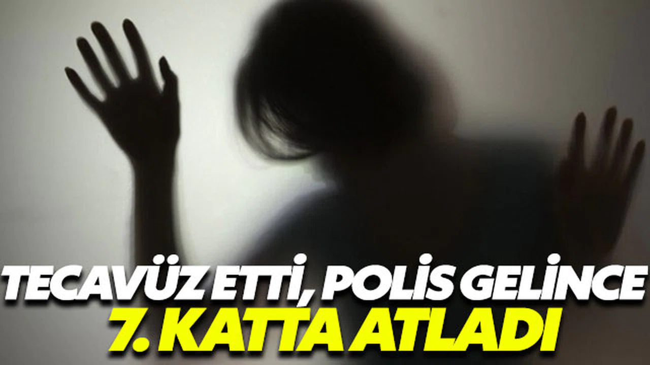 Defalarca tecavüz etti, polis gelince camdan atladı