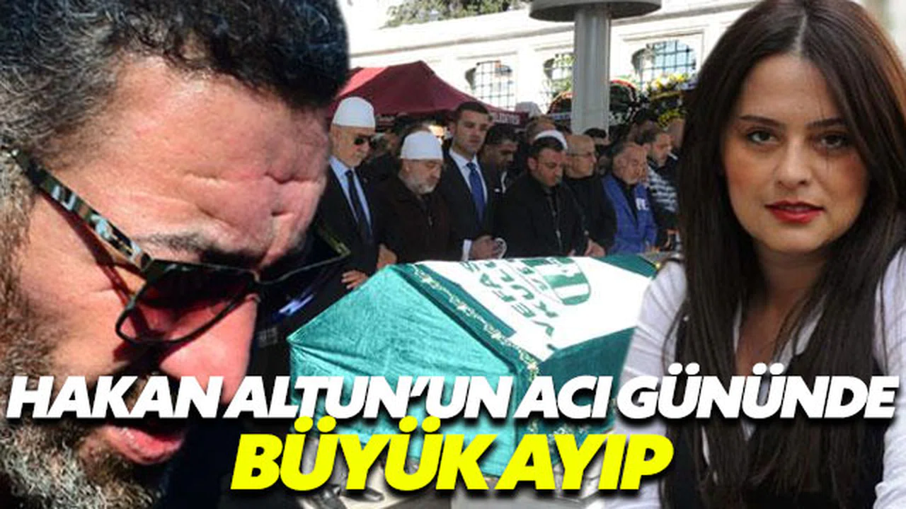 Hakan Altun’un acı gününde büyük ayıp