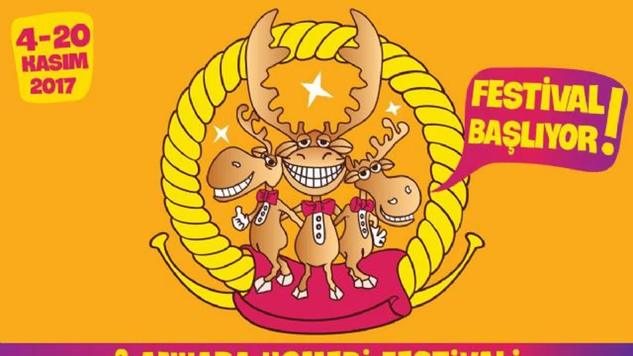 Ankara'nın yüzü Komedi festivaliyle gülecek..