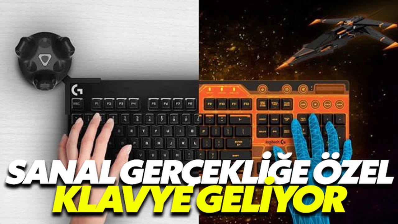Sanal Gerçekliğe özel klavye geliyor