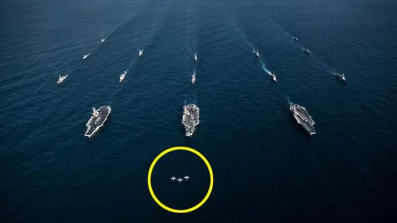 Sıcak gelişme….Amerikan donanması savaş düzenine geçti