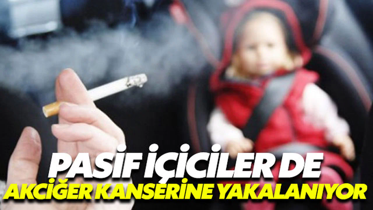 Pasif içiciler de akciğer kanserine yakalanıyor