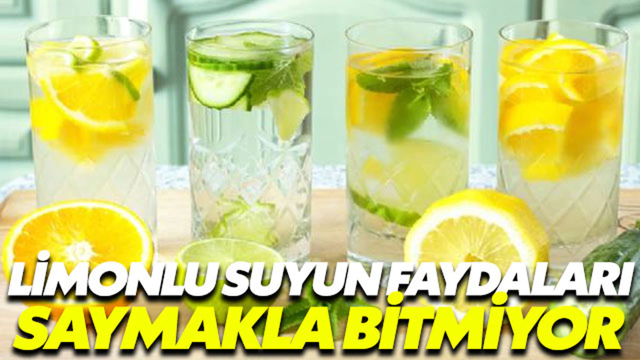 Limonlu suyun faydaları saymakla bitmiyor