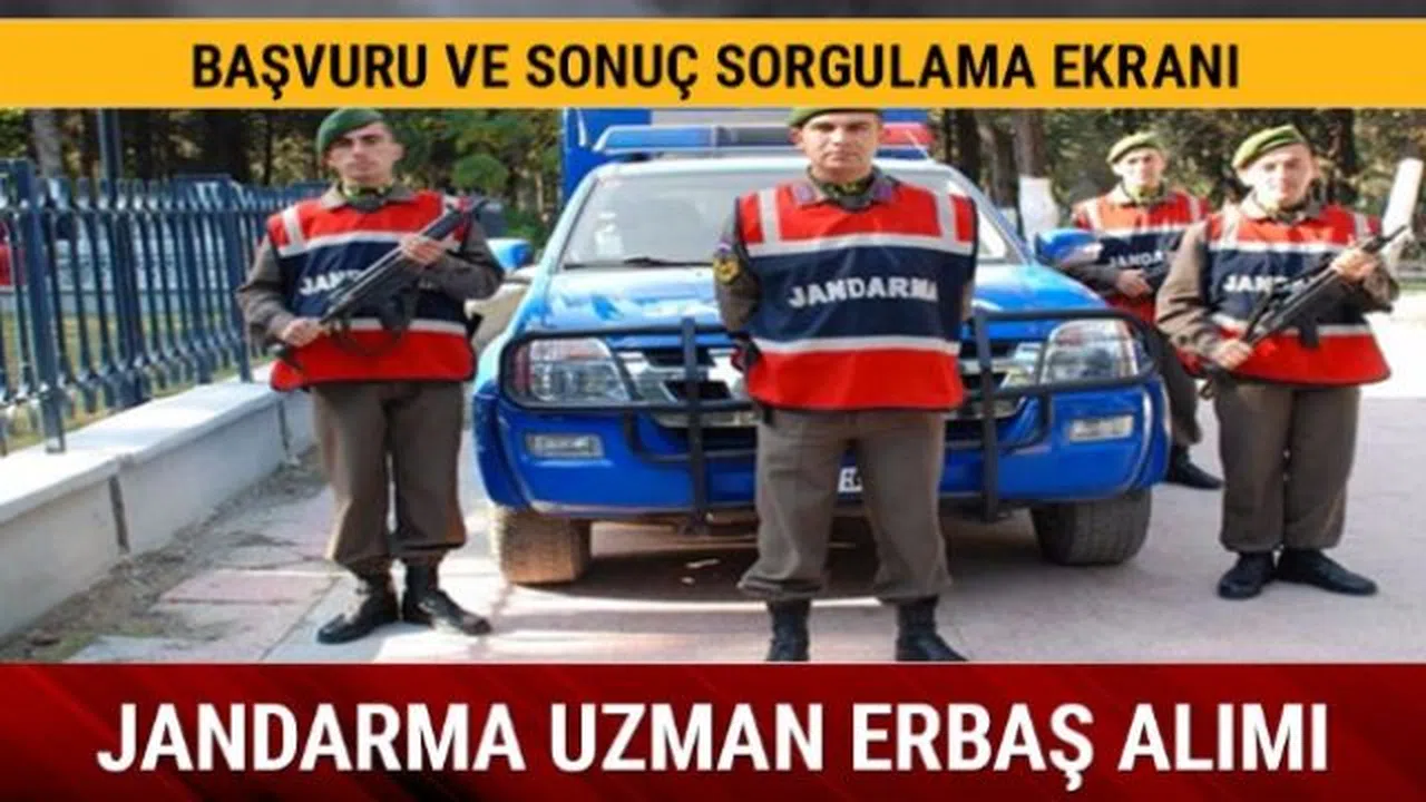 Jandarma Uzman Erbaş Alımı 2017 Sonuçları