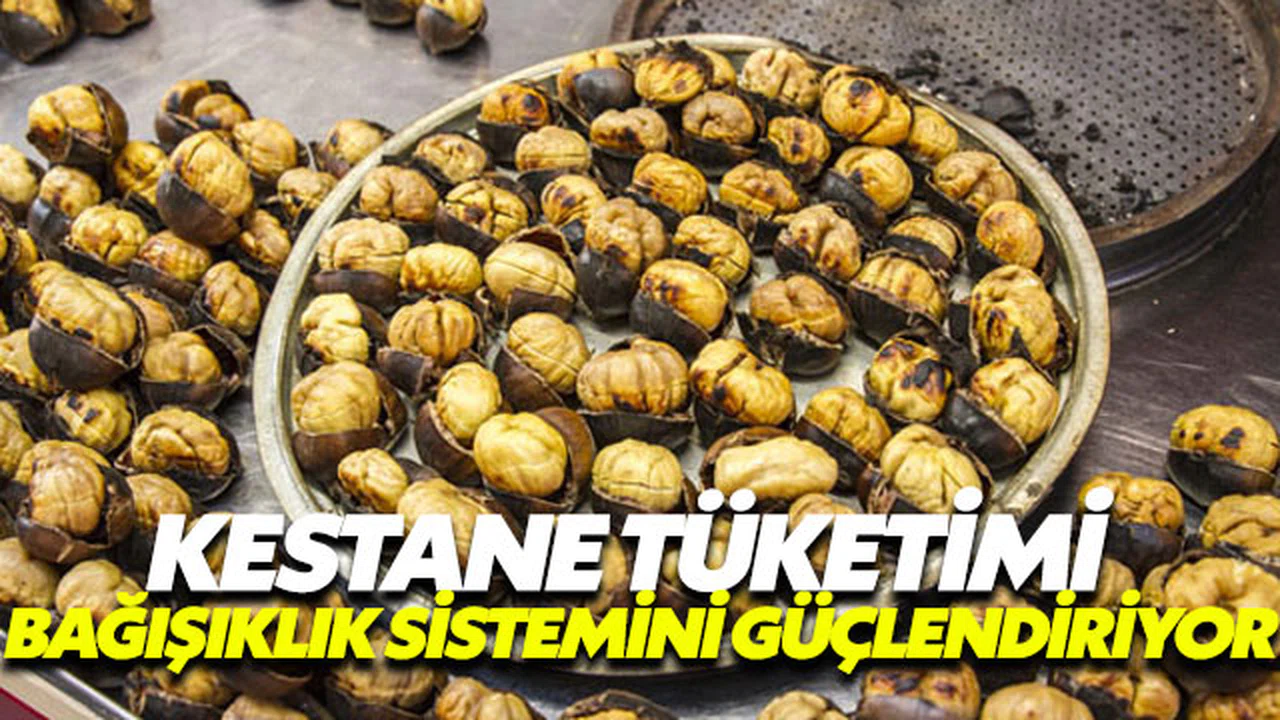 Bağışıklık sisteminizi güçlendirmek için kestane tüketin