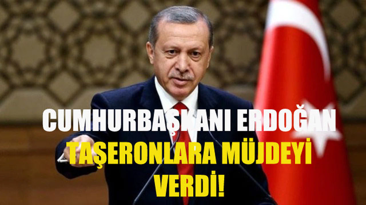 Cumhurbaşkanı Erdoğan Taşeronlara Müjdeli Haberi Verdi! Bu Hafta Meclise Geliyor