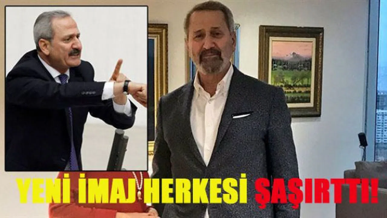 Zafer Çağlayan'ın yeni imajı görenleri şaşırttı