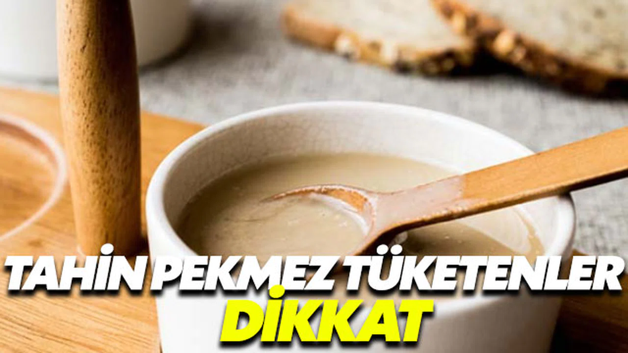 Tahin pekmez tüketmenin zararları sizi şaşırtacak