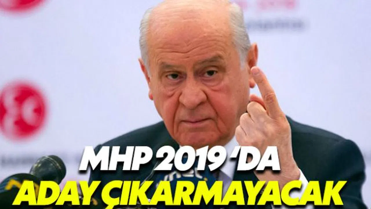Bahçeli, 2019 seçimlerinde yokum dedi