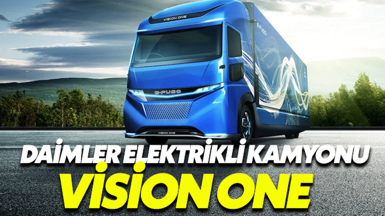 Daimler Elektrikli Kamyonu Vision One