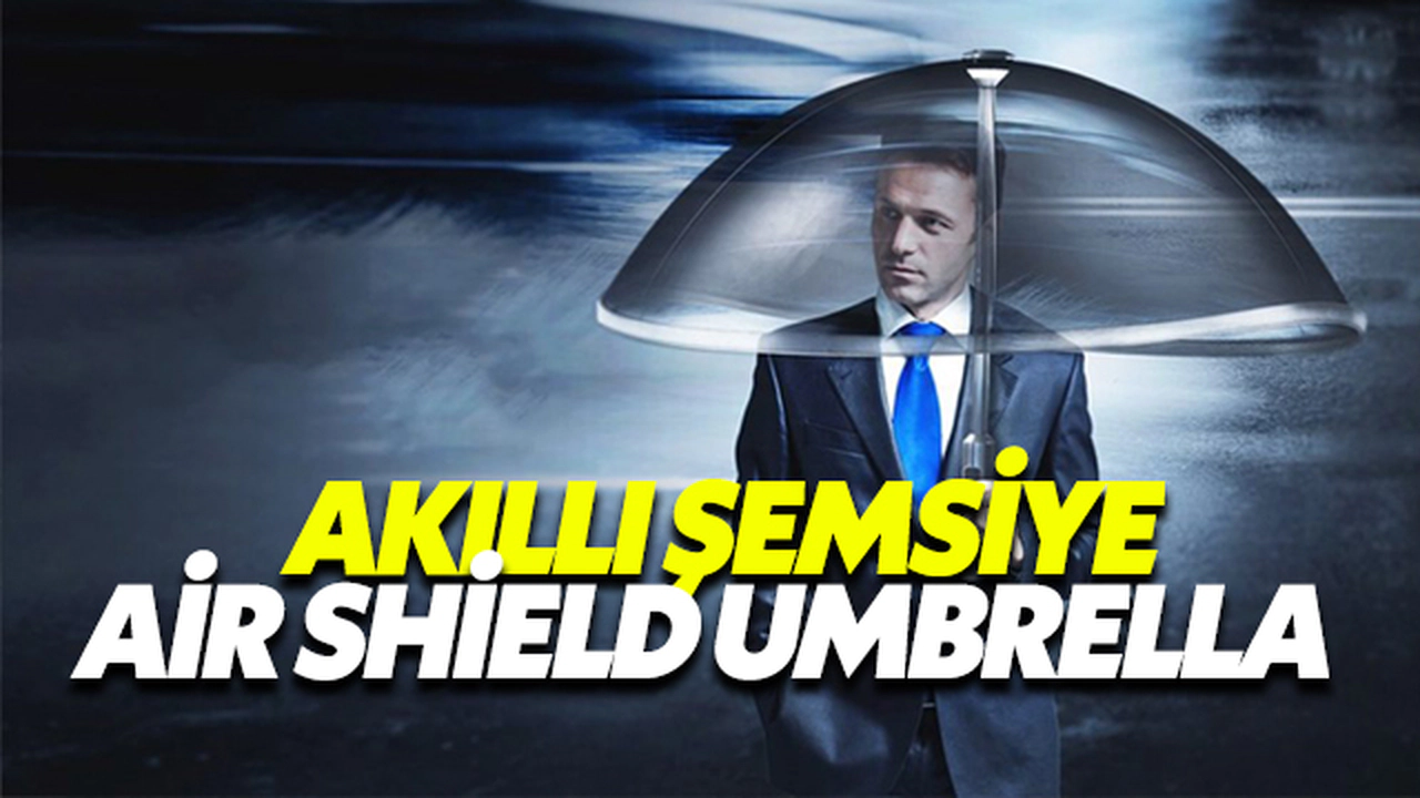 Akılı Şemsiye Air Shield Umbrella