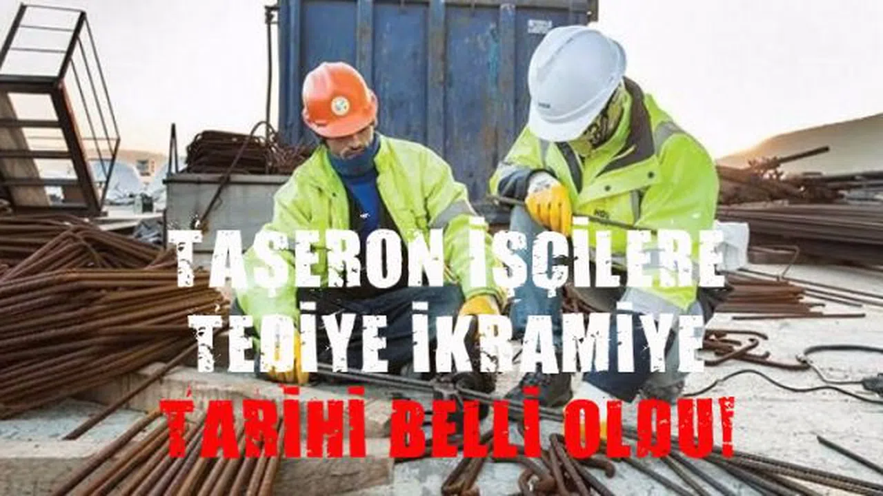 Taşerona ikramiyede tarih belirlendi işte ilk ikramiye tarihi