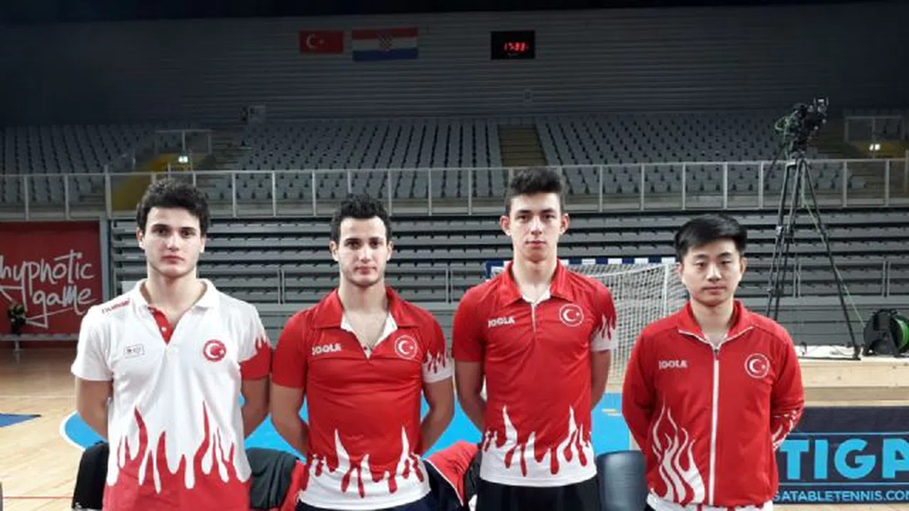 Türkiye masa tenisinde destan yazdı