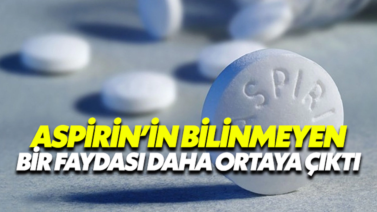 Aspirin’İn Bilinmeyen Bir Faydası Daha Ortaya Çıktı