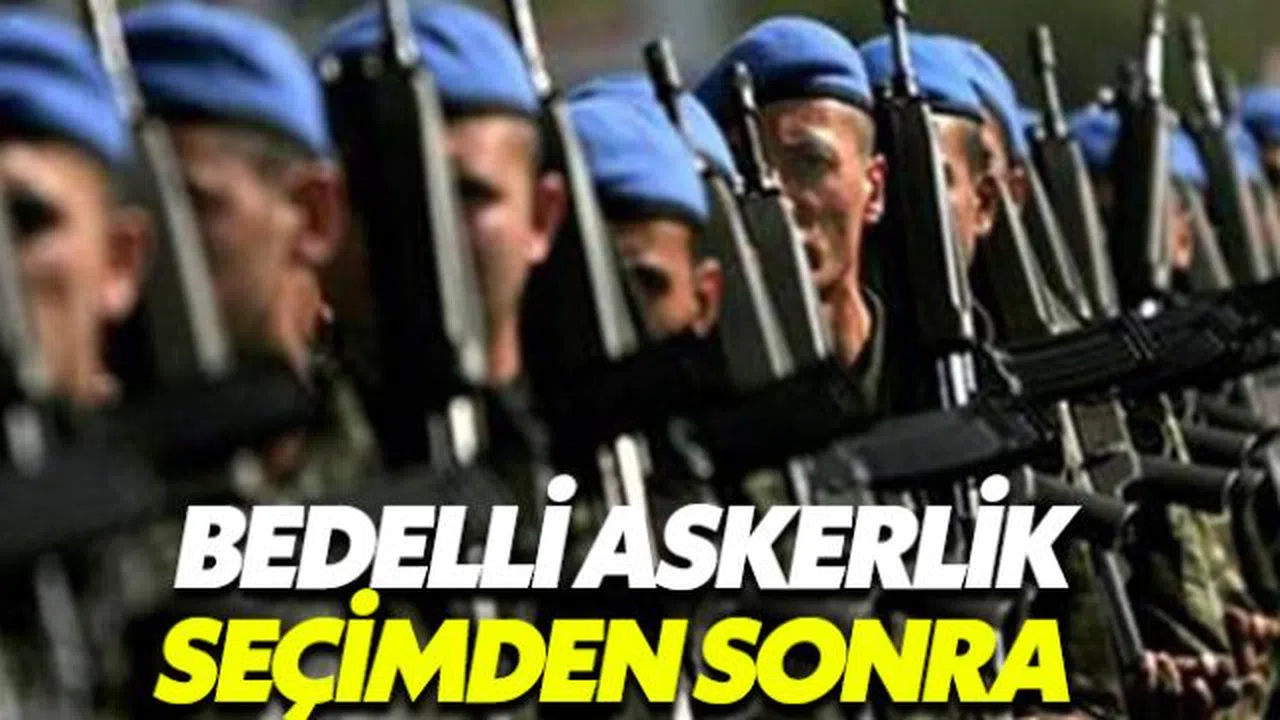 Başbakan Binali Yıldırım bedelli askerlik için kesin konuştu - Seçimden sonra bedelli çıkacak mı?