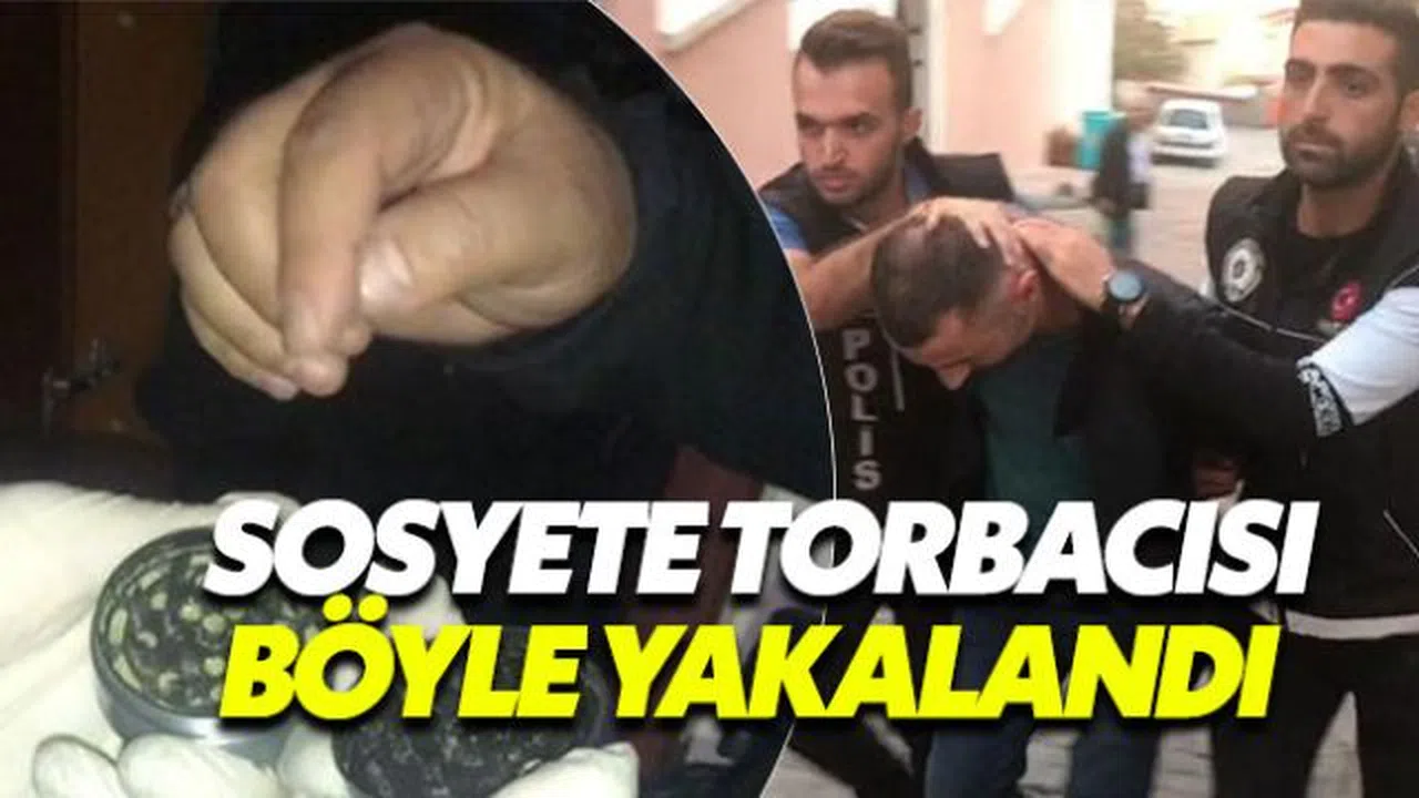 Sosyete torbacısı Cihangir'de yakalandı