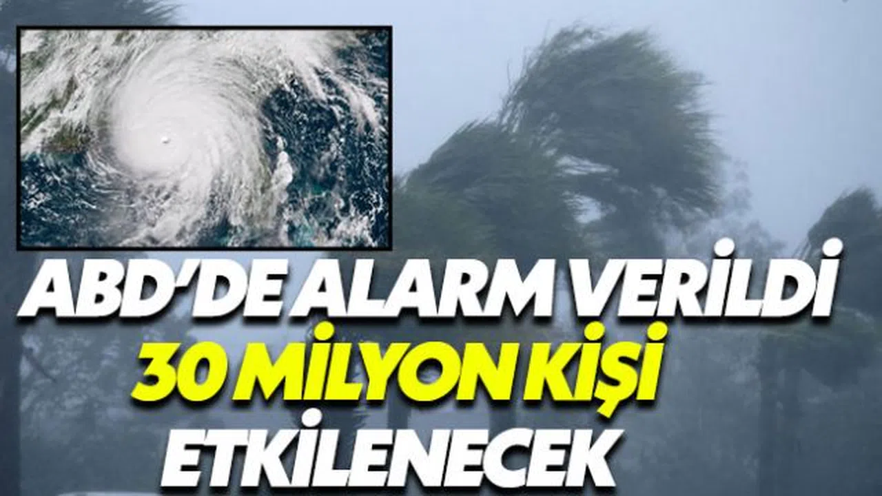 Michael Kasırgası ABD kıyılarını vurmaya başladı