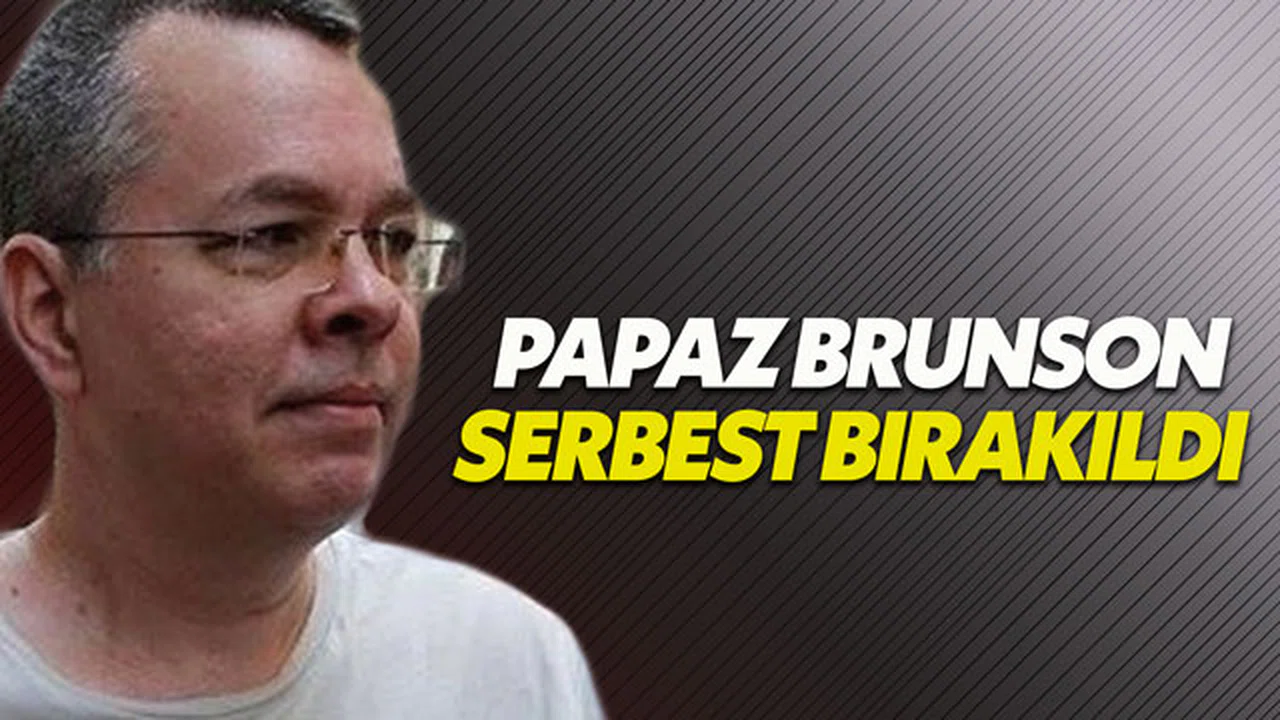Ajanlık ve terör örgütü üyeliğiyle suçlanan Brunson serbest bırakıldı