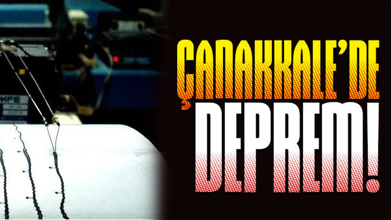 AFAD'dan Çanakkale depremi açıklaması!