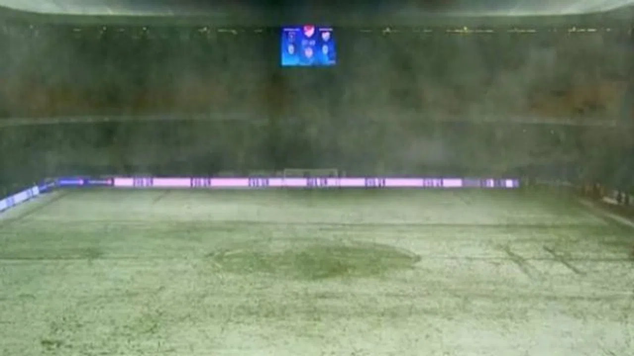 Başakşehir Bursaspor maçına kar engeli