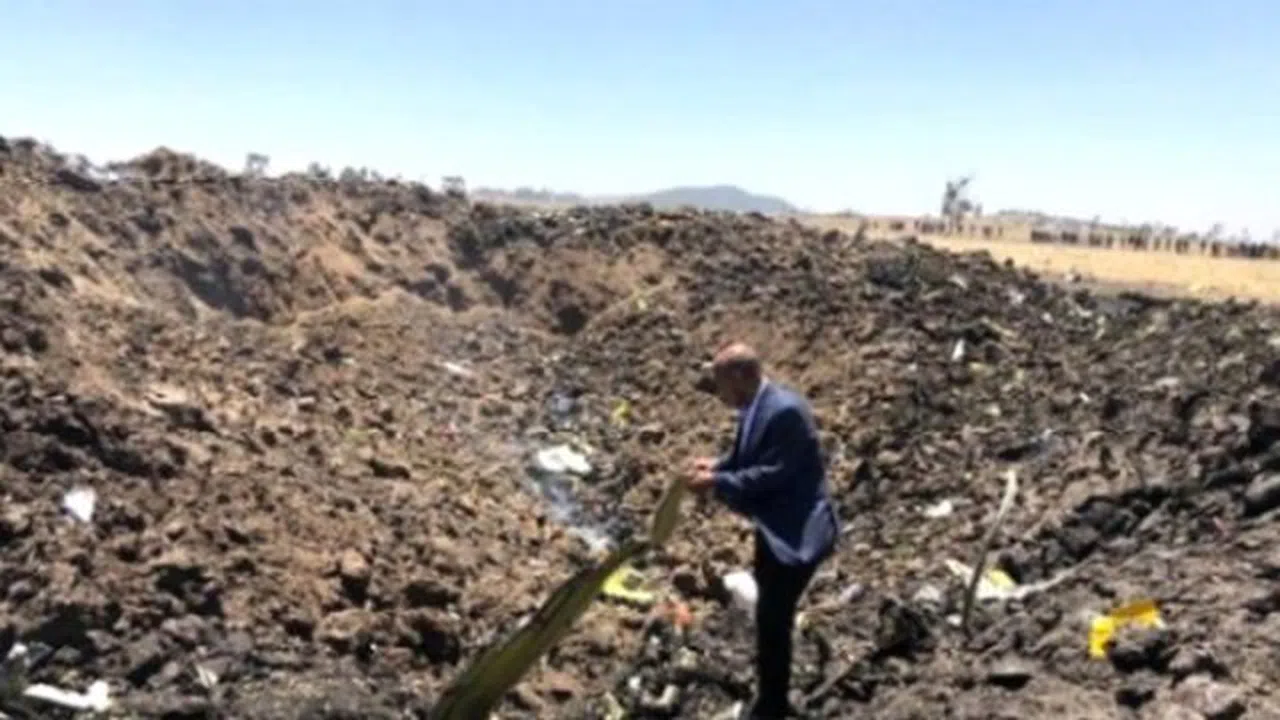 Etiyopya'da korkunç uçak kazası