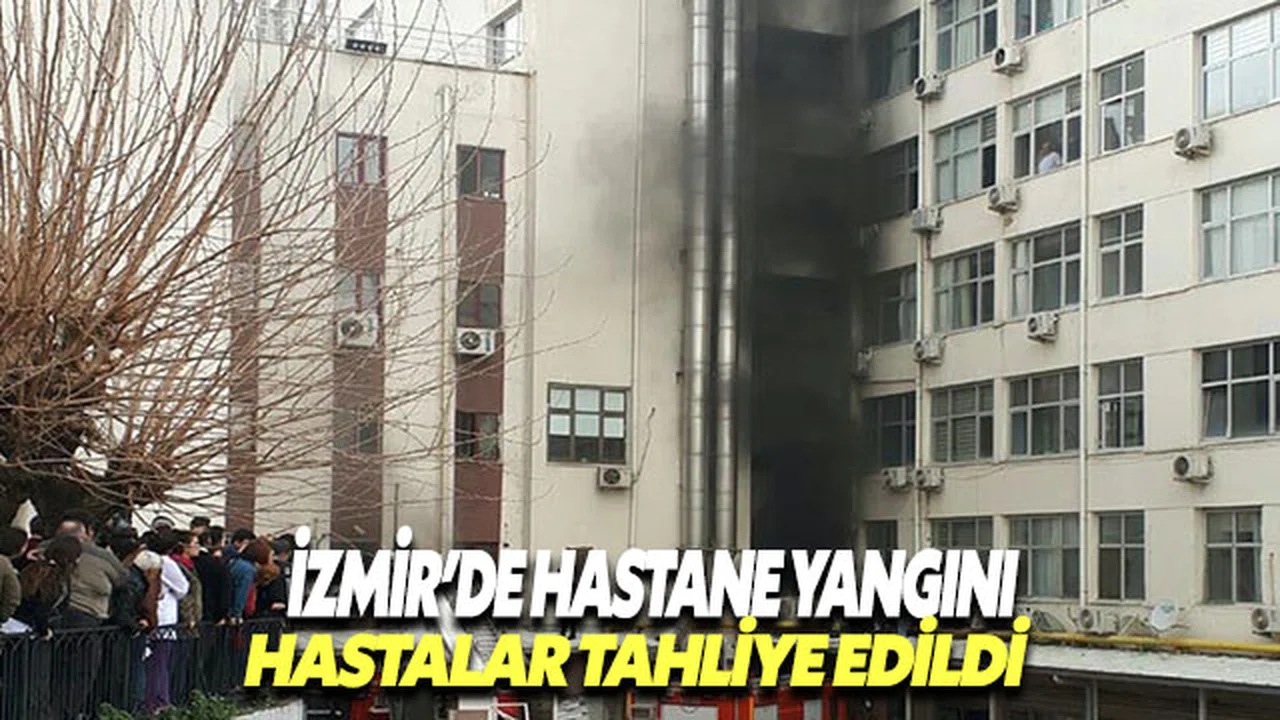Tepecik Eğitim ve Araştırma Hastanesi'nde trafo patladı. 300 hasta tahliye edildi