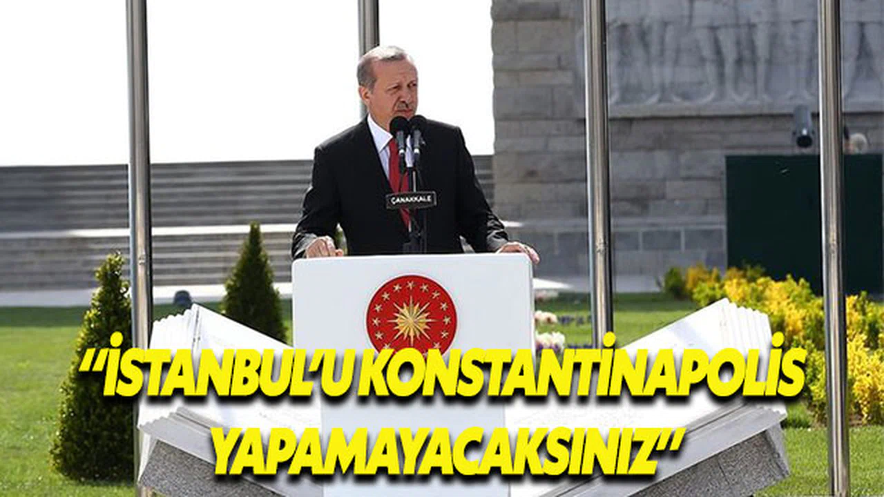 Cumhurbaşkanı Erdoğan: Düşmana mezar etmekten çekinmeyiz