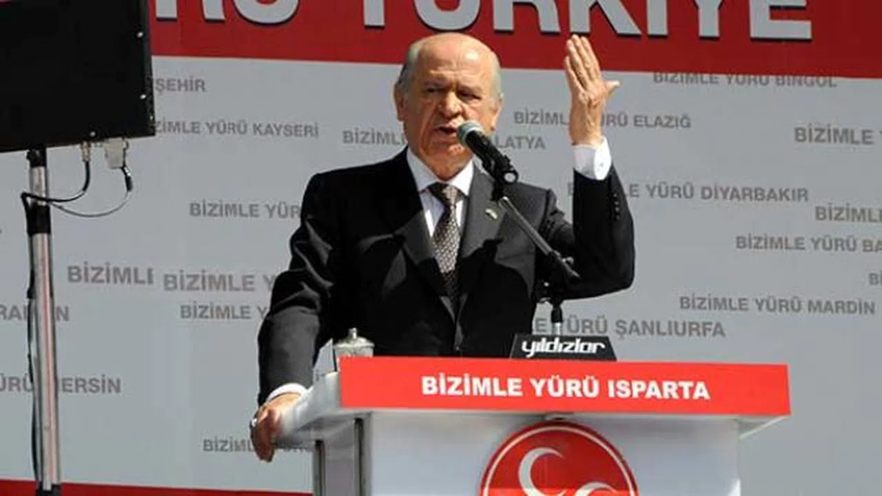 Devlet Bahçeli Isparta Mitingi'nde konuştu