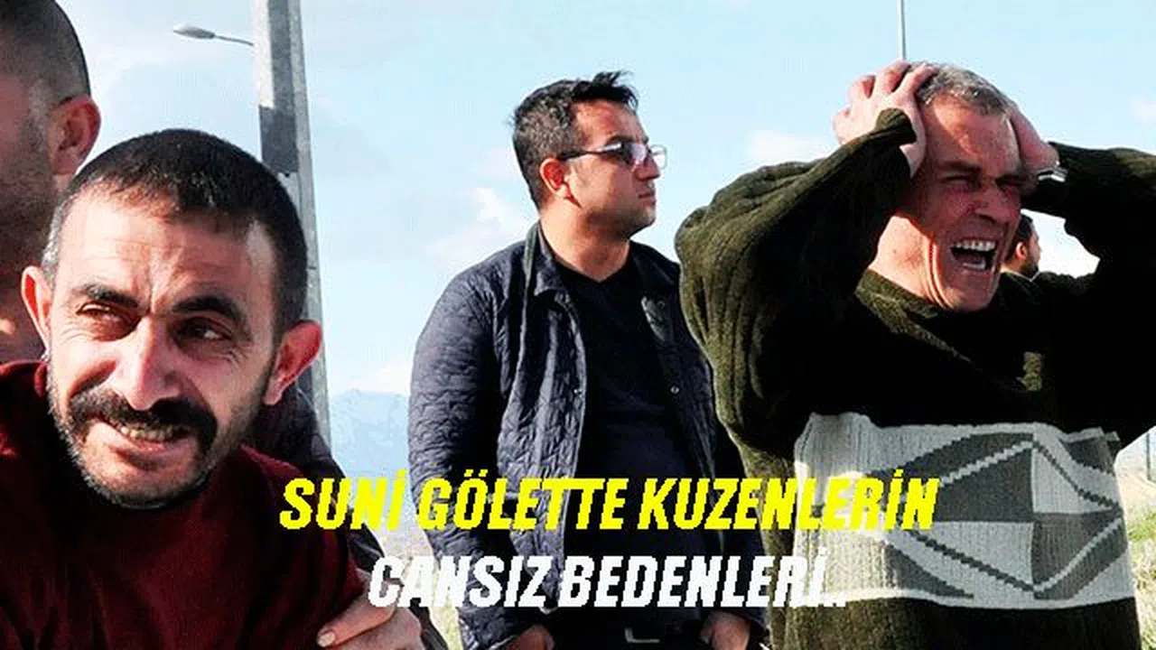 Suni kar yapma göletine giren kuzenlerden acı haber