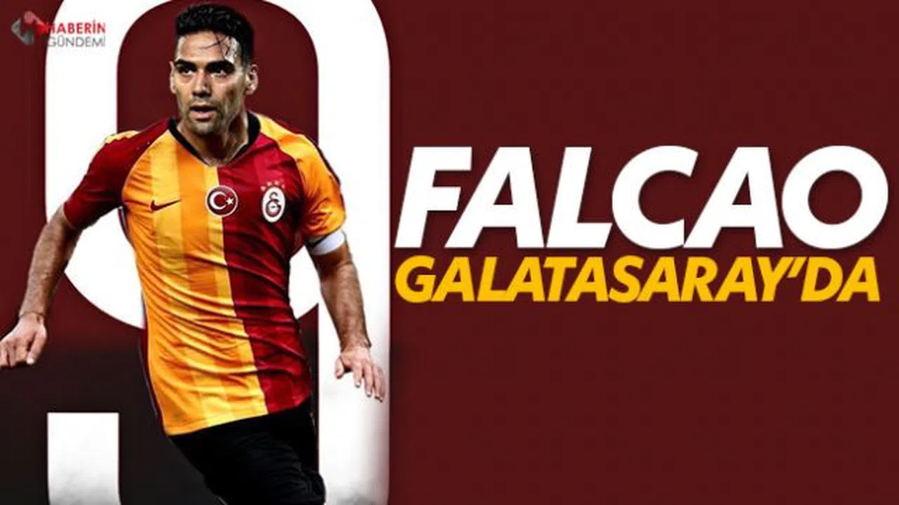 Falcao Galatasaray'da!