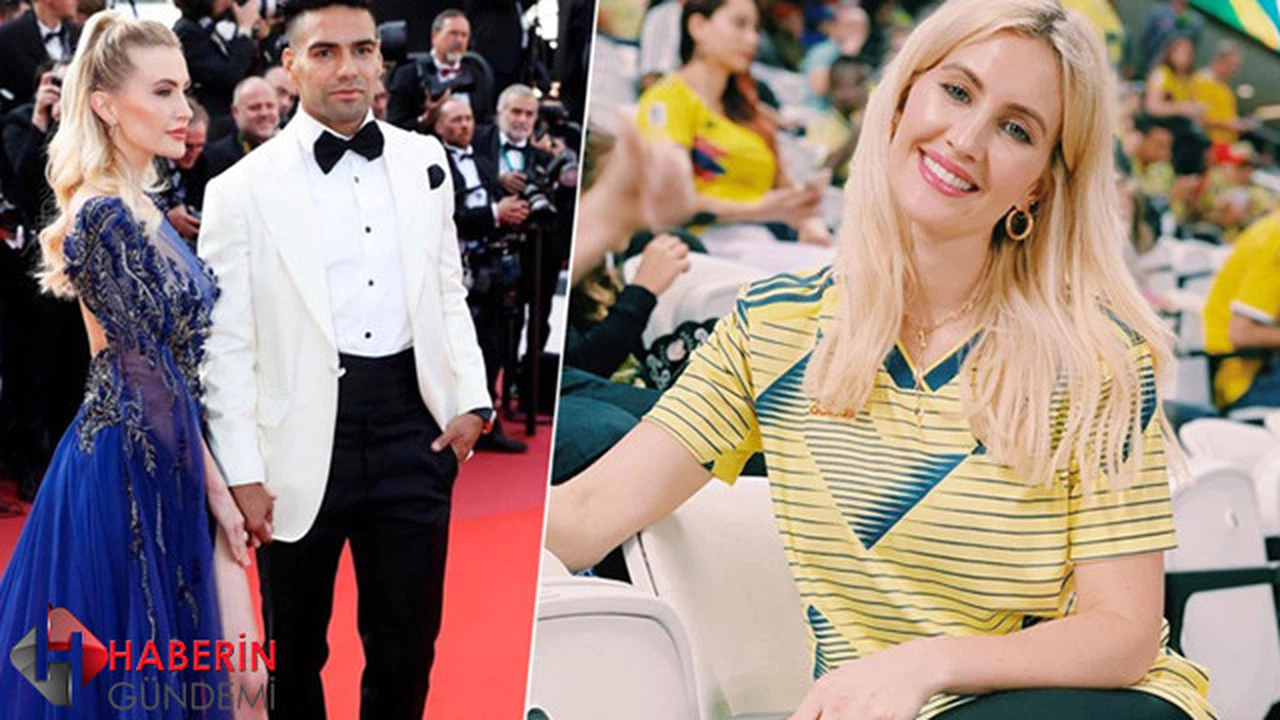 Falcao'nun eşi Galatasaraylıları heyecanlandırdı