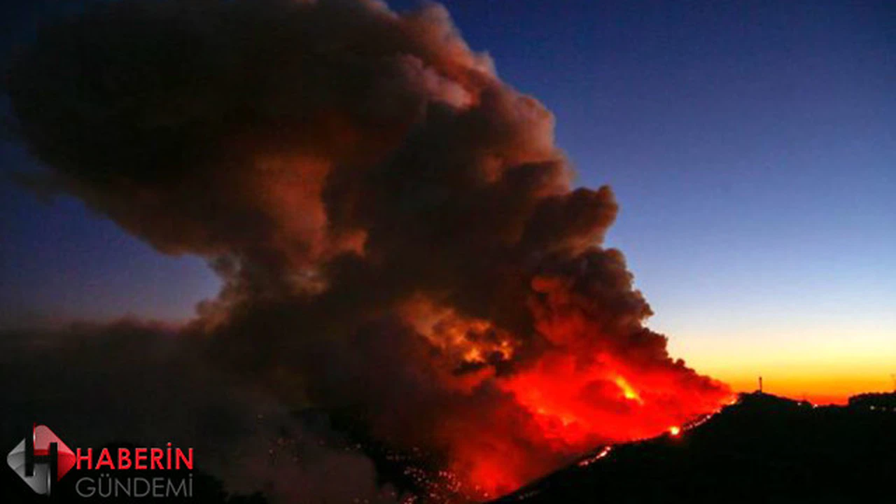İzmir'deki yangın kontrol altında