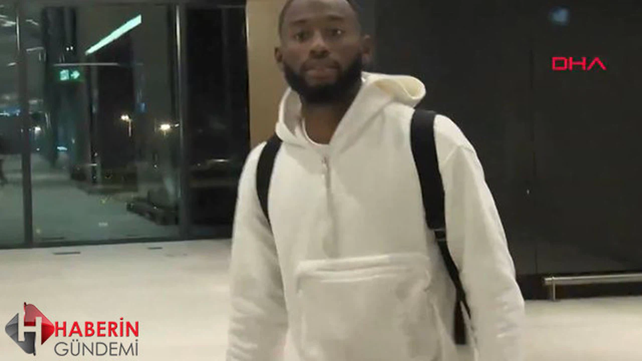 Kevin N'Koudou Beşiktaş için İstanbul'da