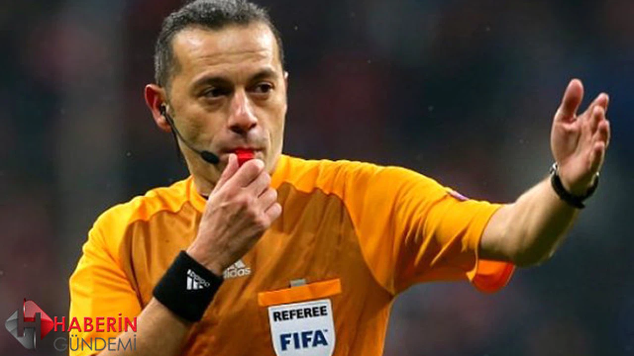 Galatasaray Fenerbahçe derbisine Cüneyt Çakır