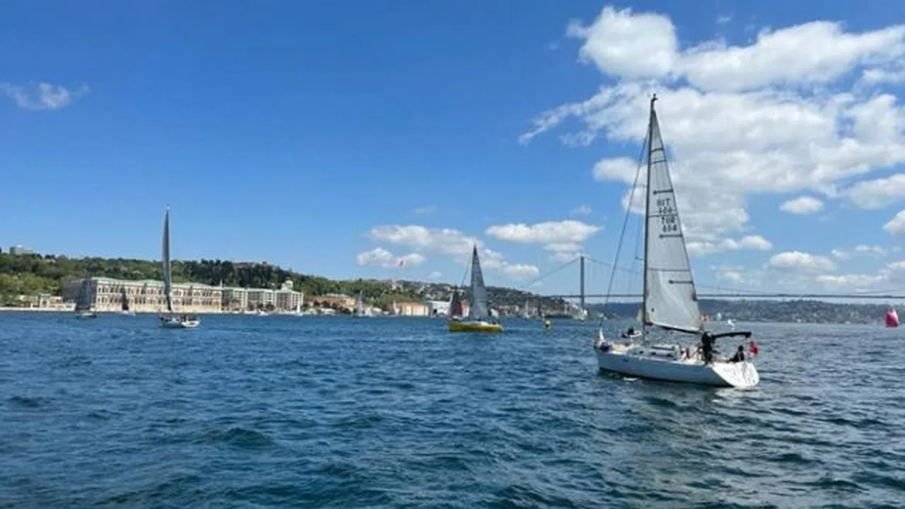 Beyaz Yelkenliler Boğaziçini Papatya Tarlasına Çevirdi