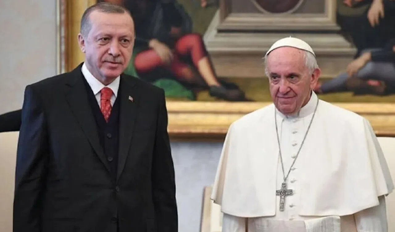 Cumhurbaşkanı, Papa'ya Filistin'deki İnsani Durumu İletti