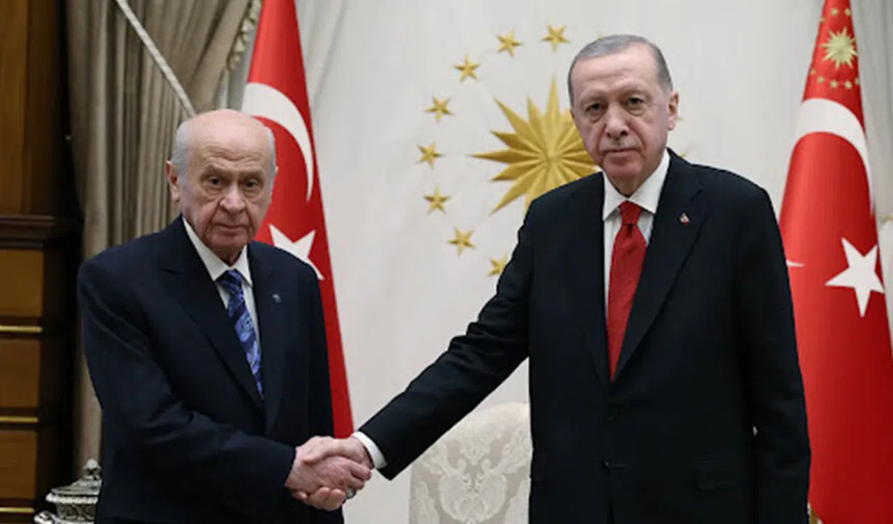 Başkan Erdoğan, Devlet Bahçeli'yi Kabul Etti