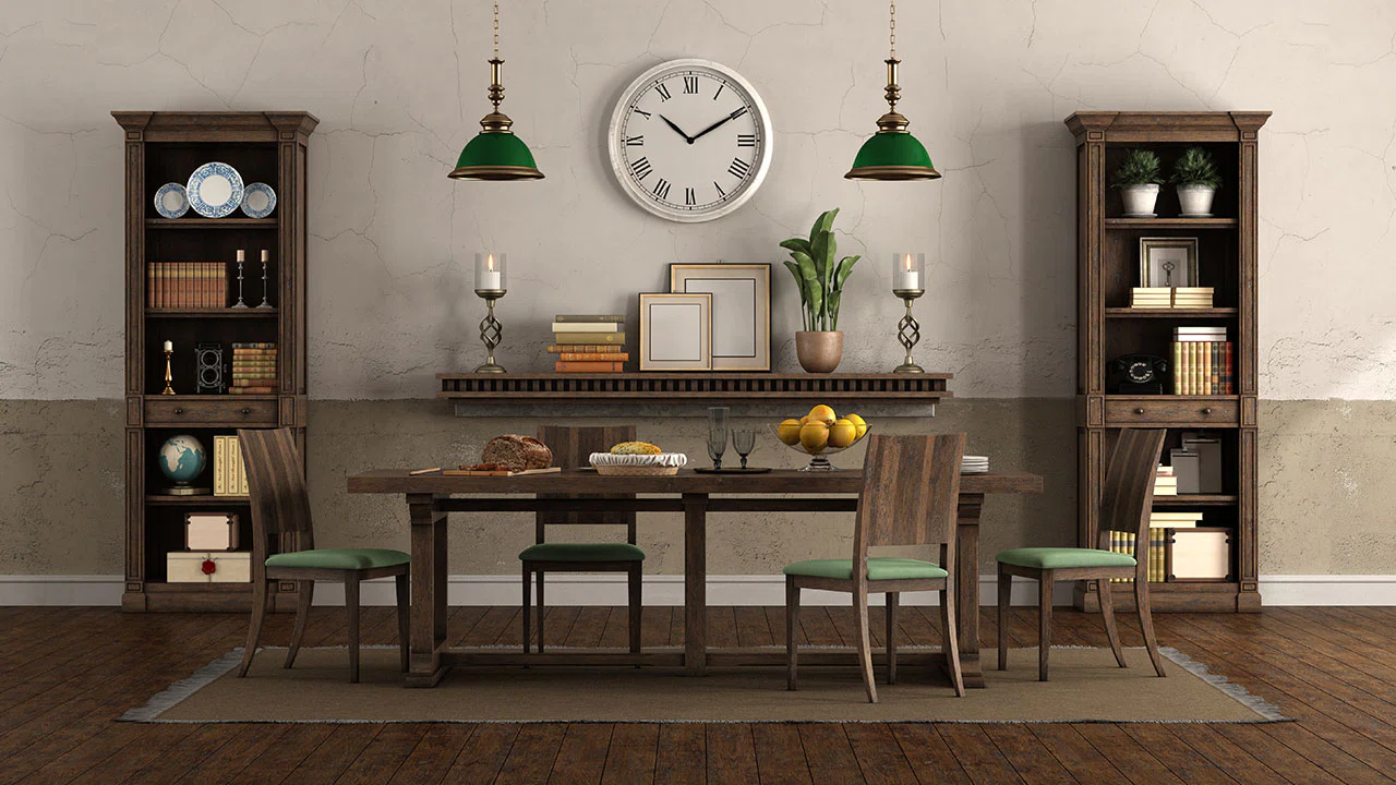 Nostaljik detaylarla evde sıcak ve özgün bir atmosfer