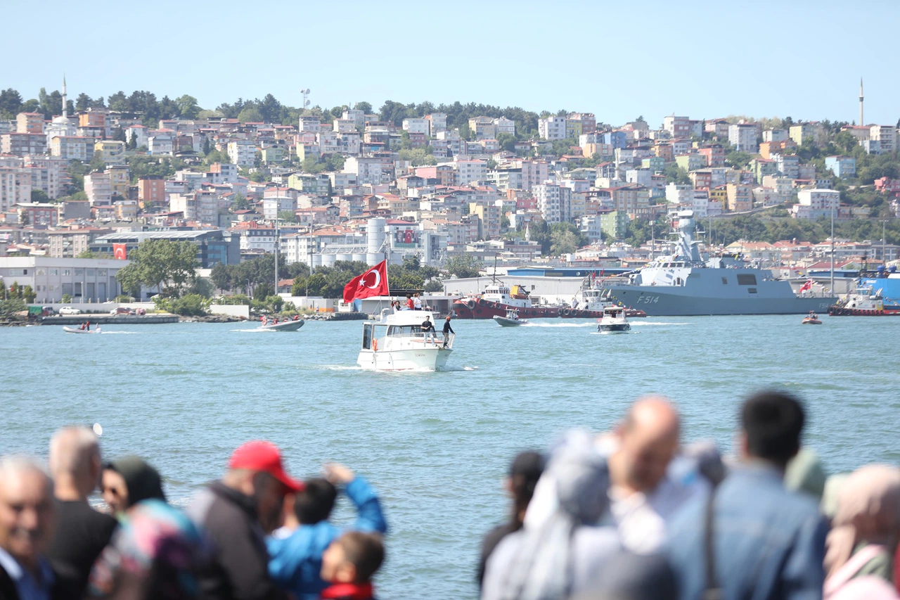 Samsun'da 19 Mayıs’a özel deniz korteji düzenlendi