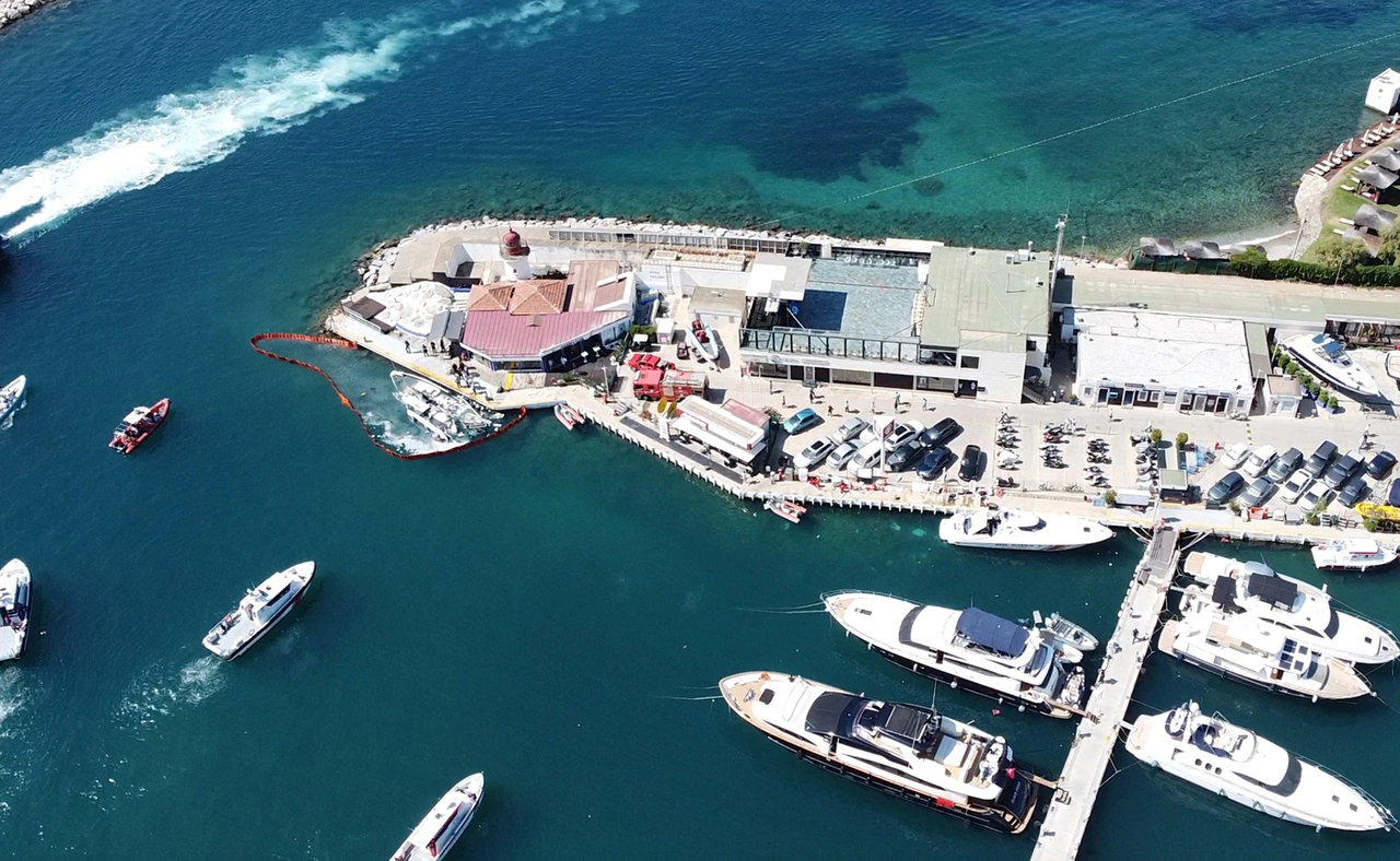 Bodrum’da marinada patlama! 3 kişi yaralandı