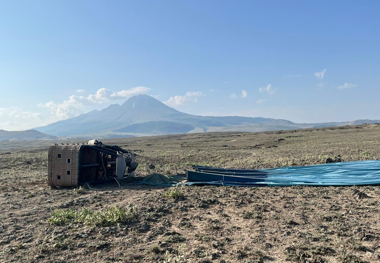 Aksaray’da balon faciası 1 can kaybı 19 yaralı
