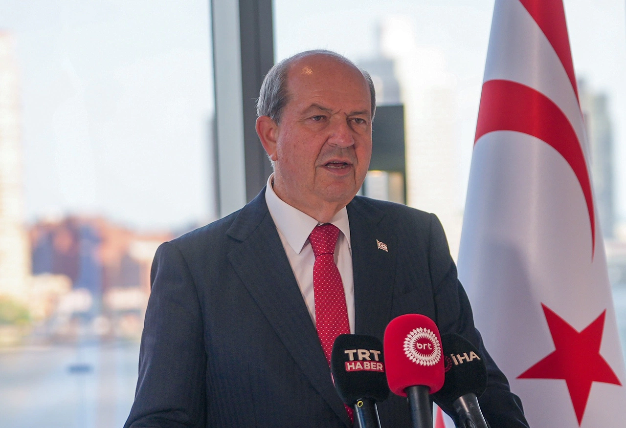 Tatar: Kıbrıs’ta iki ayrı devlet gerçeği değiştirilemez
