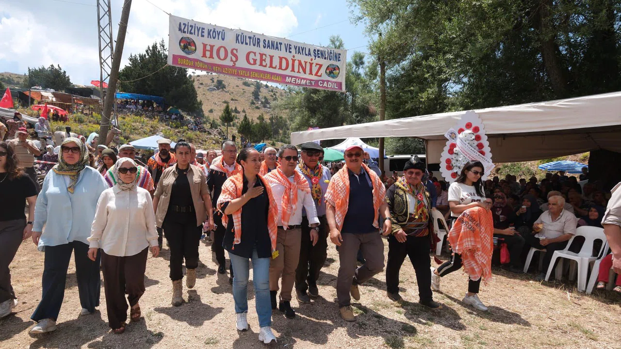 Aziziye Yayla Şenliği’nde Yörük kültürü yaşatıldı